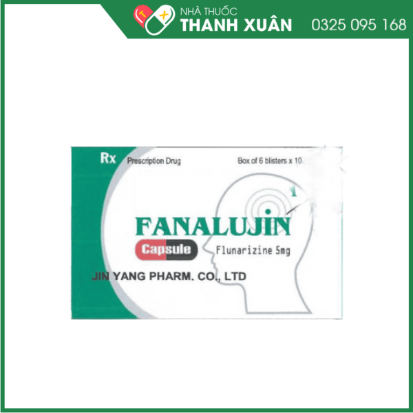 Thuốc Fanalujin capsule dự phòng và điều trị đau nửa đầu